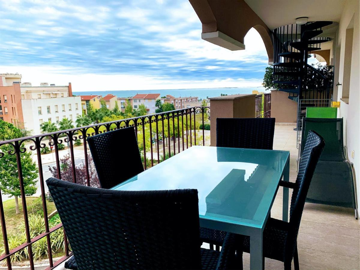 Golden Beach Apartamentos Sant Carles De La Rapita Bagian luar foto