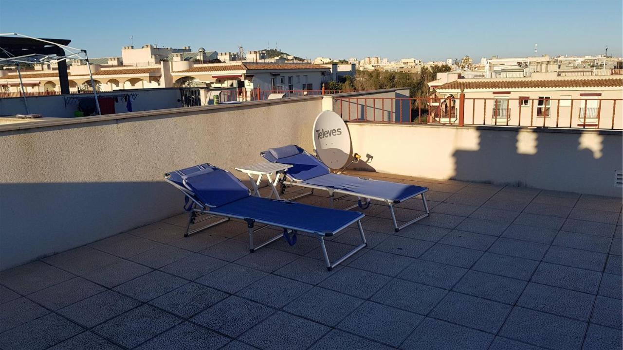 Golden Beach Apartamentos Sant Carles De La Rapita Bagian luar foto