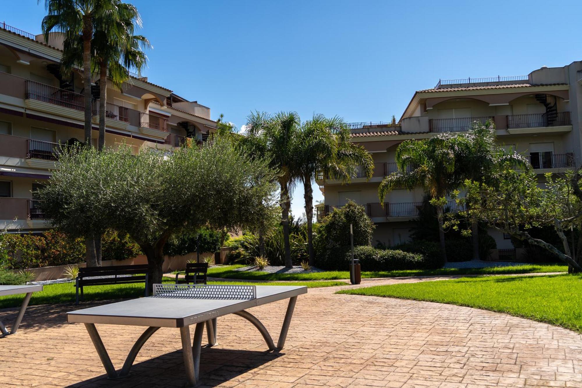 Golden Beach Apartamentos Sant Carles De La Rapita Bagian luar foto