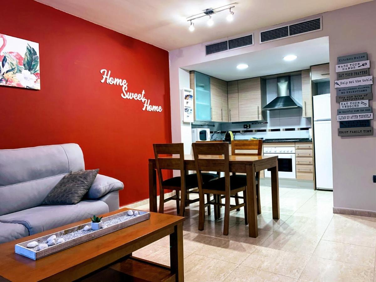 Golden Beach Apartamentos Sant Carles De La Rapita Bagian luar foto